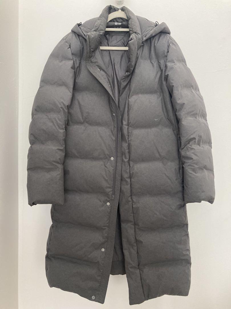 Mサイズ★極美品★ユニクロシームレスダウンショートコート★グレー定価１４９００円 ユニクロ公式 | シームレスダウンショートコート