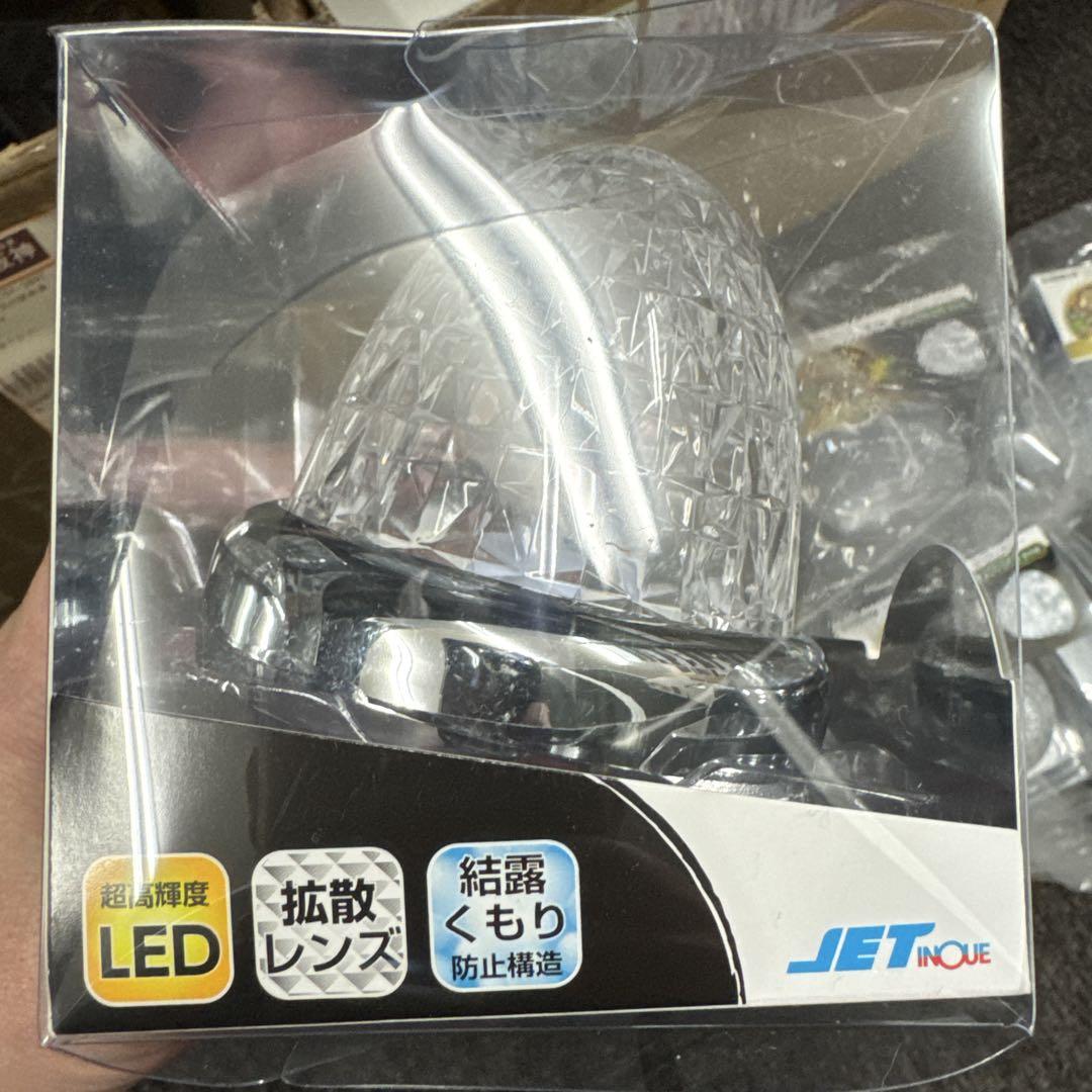 専用6個セット、トラックマーカーランプ　クリアーホワイト　ジェットイノウエ