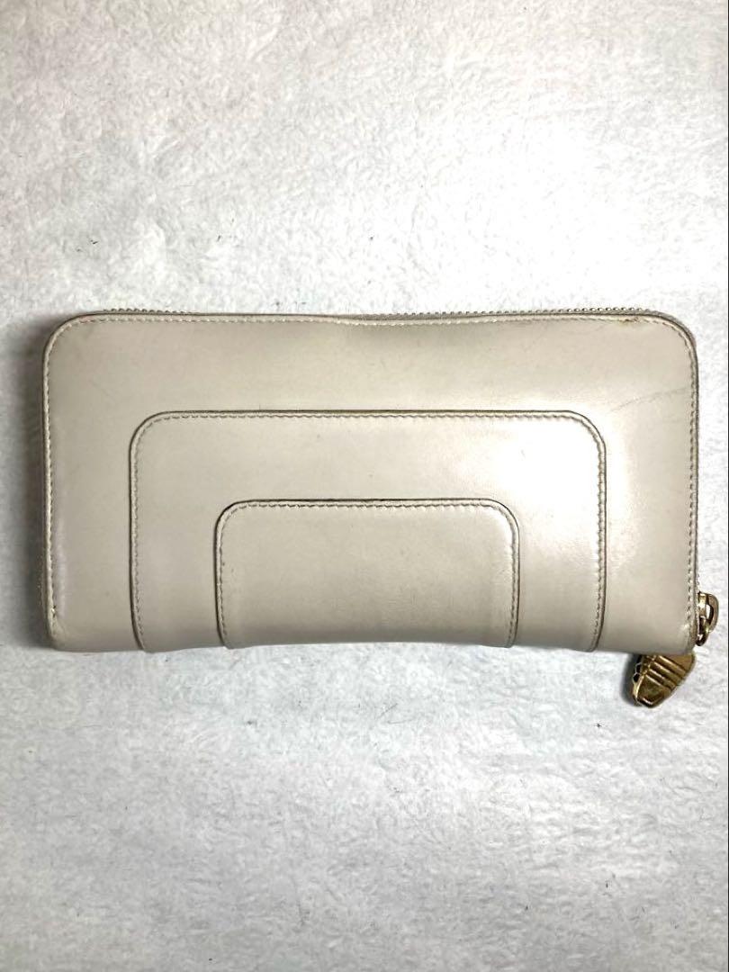 BVLGARI ブルガリ　セルペンティ　レザー　ラウンドファスナー　長財布