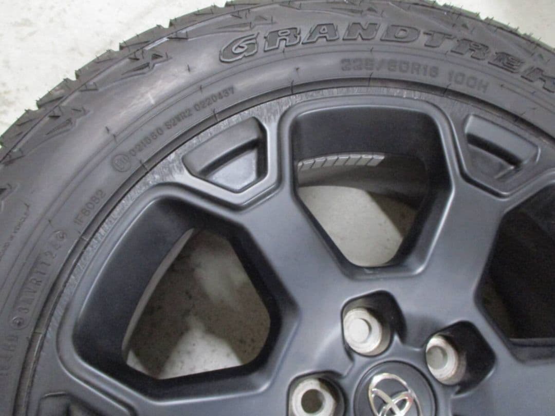 2025年製 バリ溝 RAV4 アドベンチャー オフロード パッケージ2 純正 2025年製 バリ溝 RAV4 アドベンチャー オフロード パッケージ2 純正