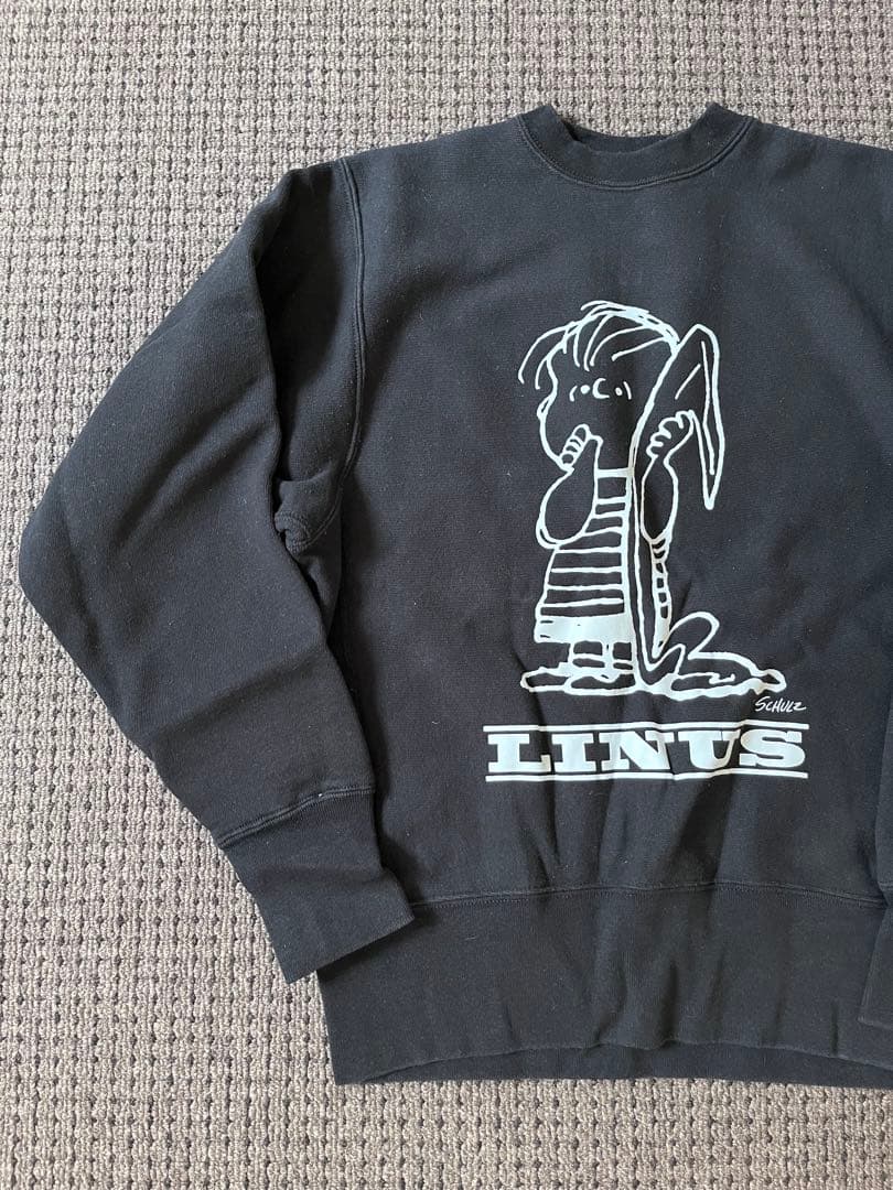 CAMBER SWEAT キャンバー スウェット ブラック スヌーピー SIZE CAMBER