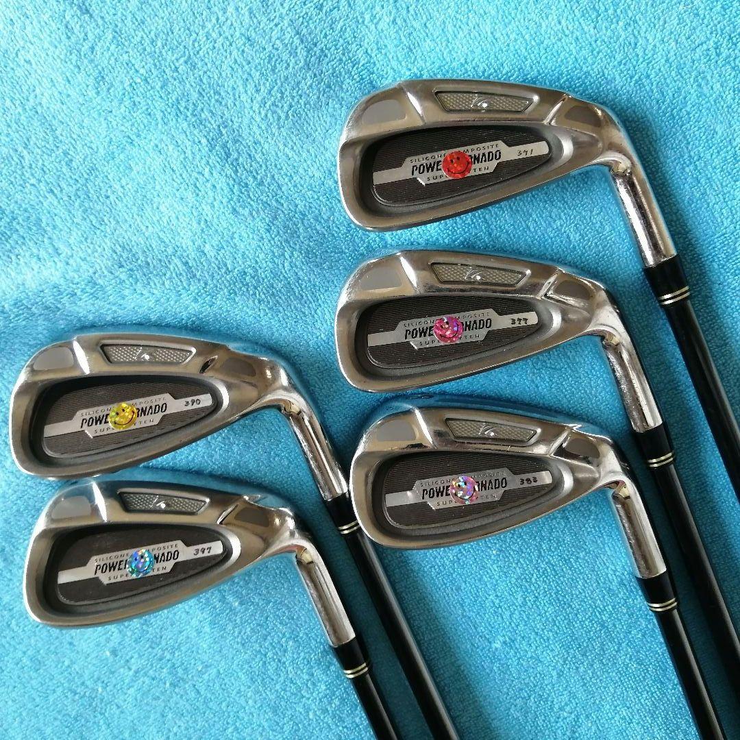 Kasco POWER TORNADO 6i~PW 5本セット R-flex