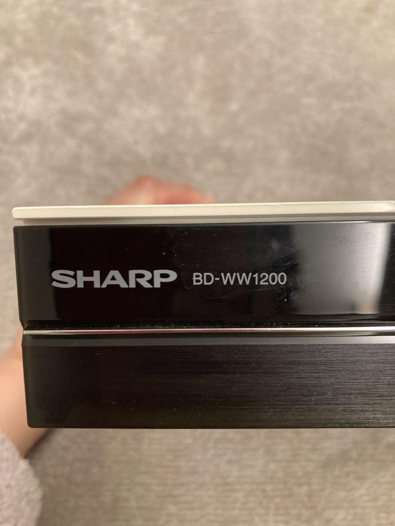 SHARP BD-WW1200 AQUOS ブルーレイレコーダー 1TB