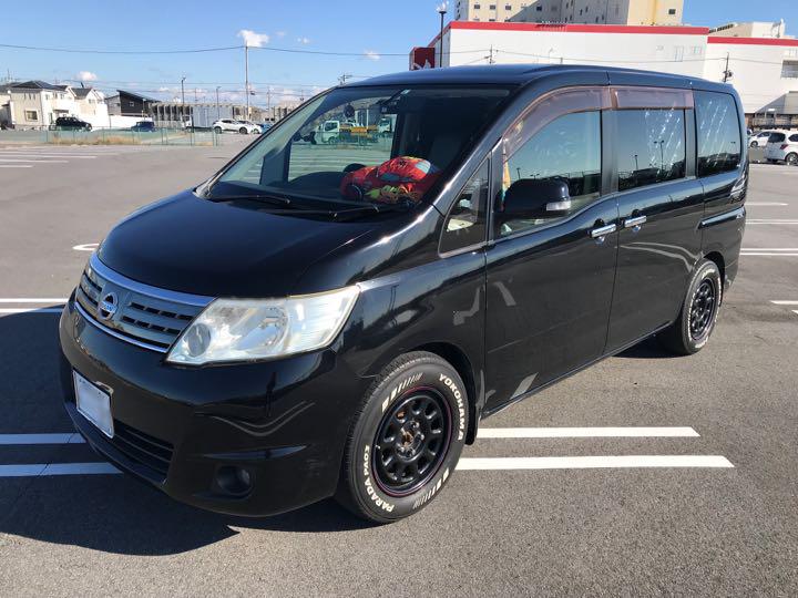 車中泊仕様！4ナンバーセレナ！ベッドキットは別途！