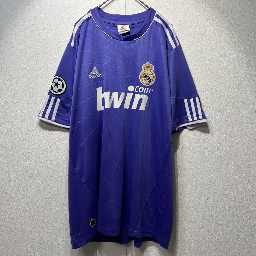 【US規格】 希少 アディダス REALMADRID bwin サッカーシャツ