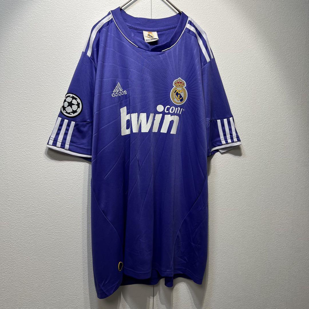 【US規格】 希少 アディダス REALMADRID bwin サッカーシャツ