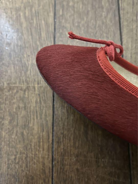 【美品・箱付】repetto ハラコ　バレエシューズ パンプス