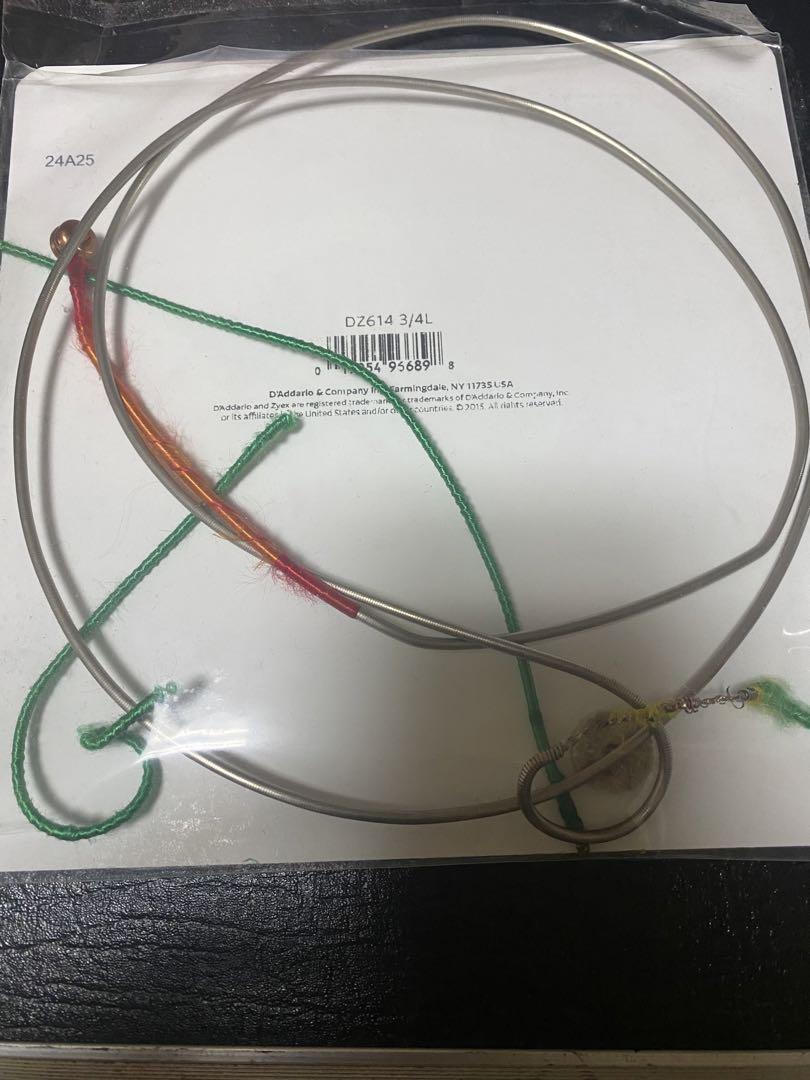D'Addario Zyex 3/4 コントラバス弦セット