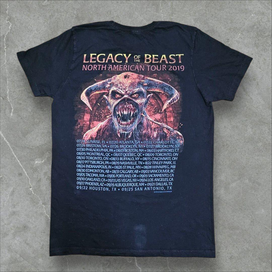 IRON MAIDEN Tシャツアイアンメイデン 両面プリント コピーライト