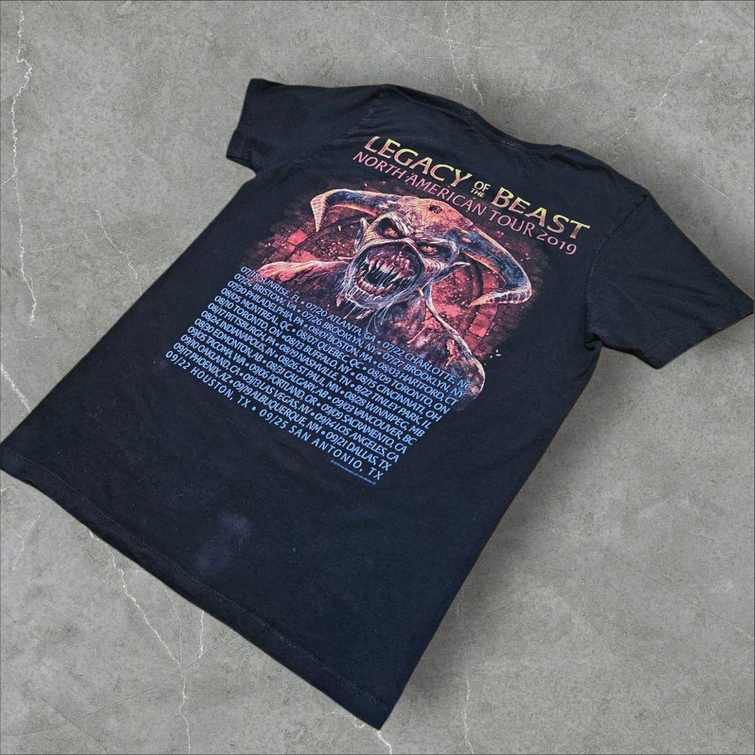 IRON MAIDEN Tシャツアイアンメイデン 両面プリント コピーライト