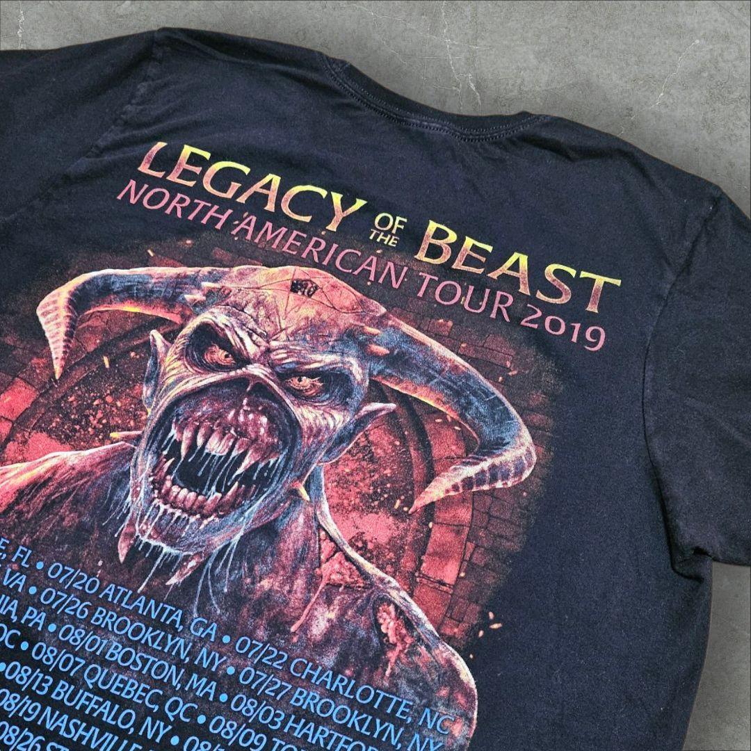IRON MAIDEN Tシャツアイアンメイデン 両面プリント コピーライト