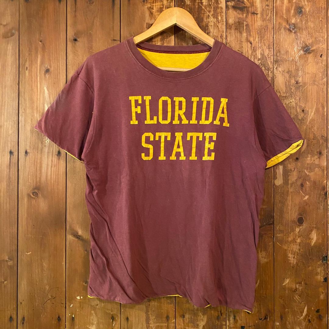 チャンピオン ビンテージ80s トリコタグ リバーシブルTシャツ M程 USA