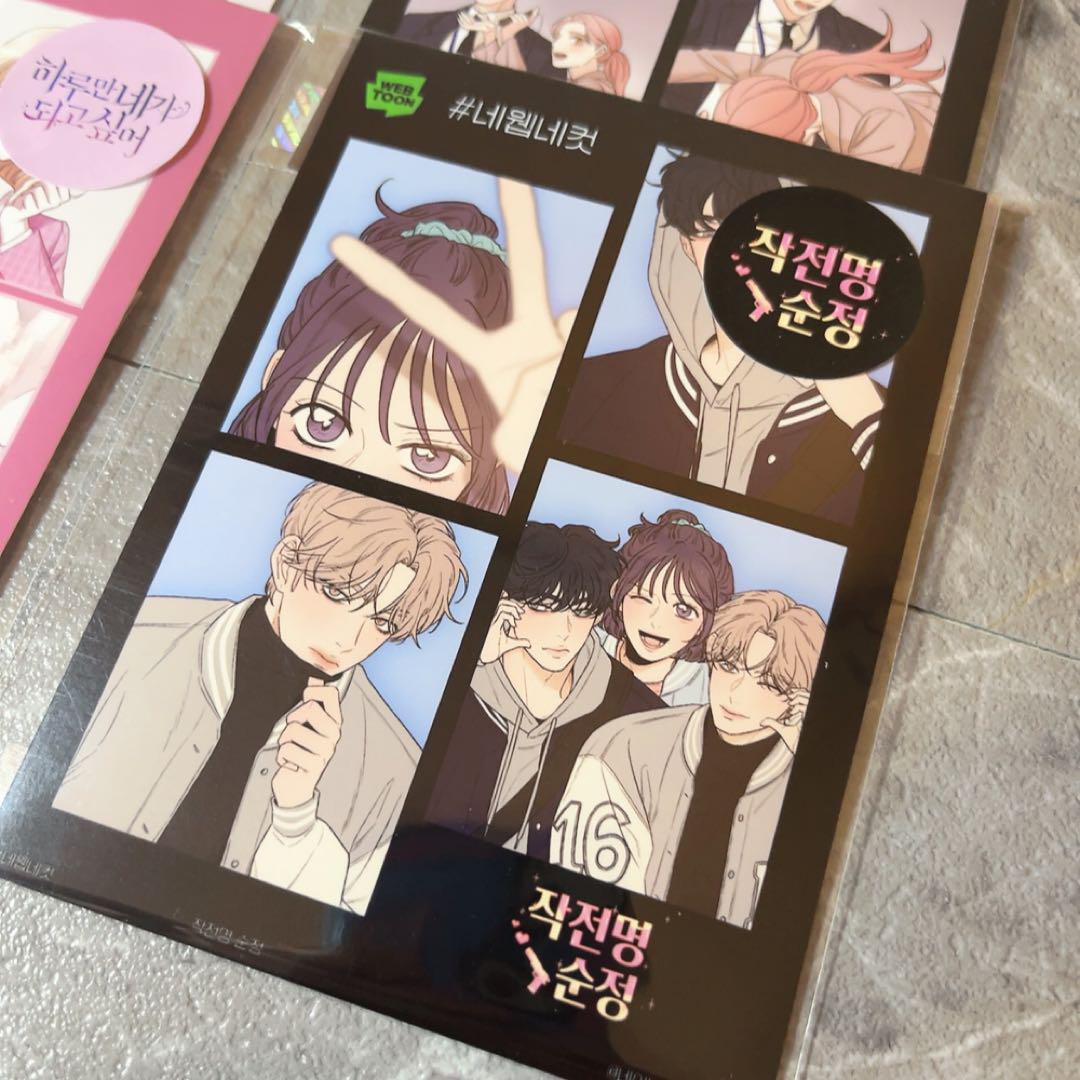 韓国漫画　韓国公式グッズ　作戦名は純情　君の全てを奪いたい　私が死を決めたのは 韓国漫画 韓国公式グッズ 作戦名は純情 君の全てを奪いたい 私が