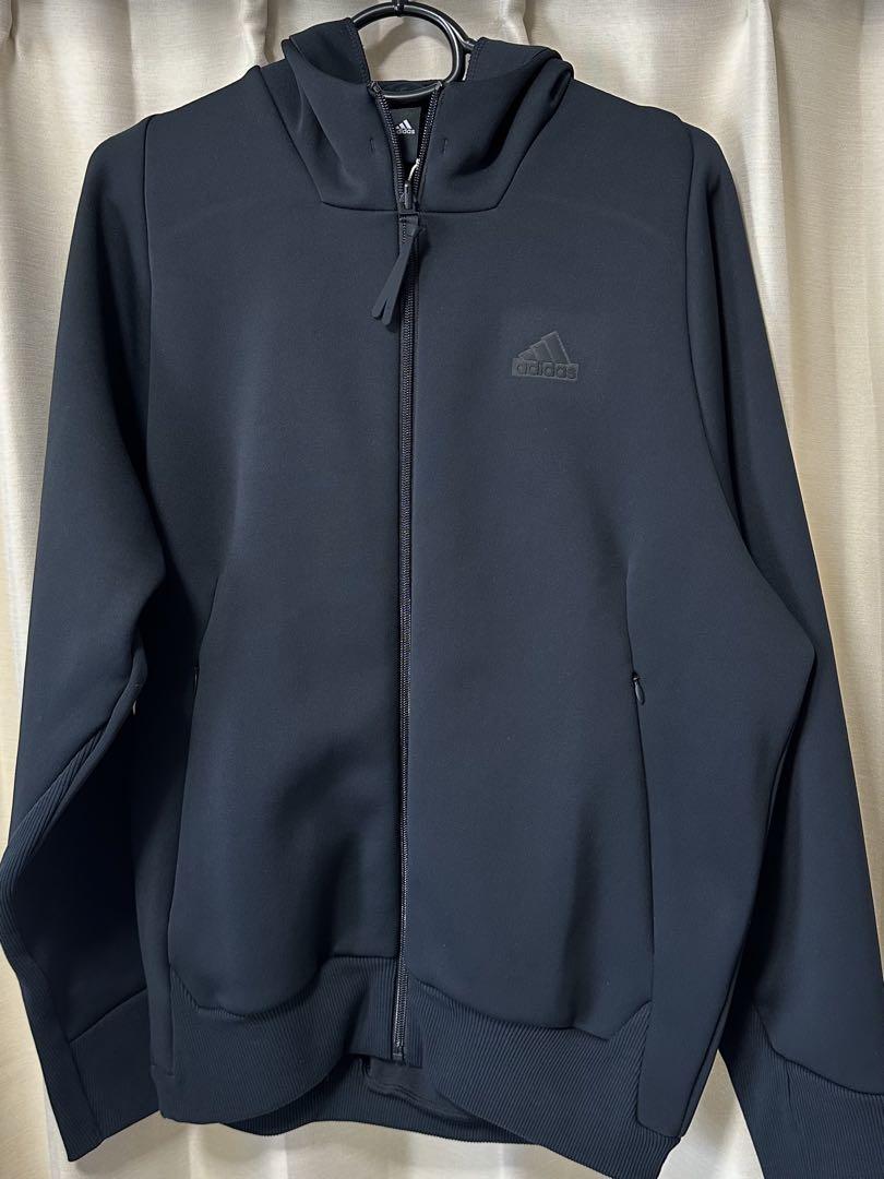 【新品未使用タグ付】adidas ZNE スウェットパーカー 黒Sサイズ