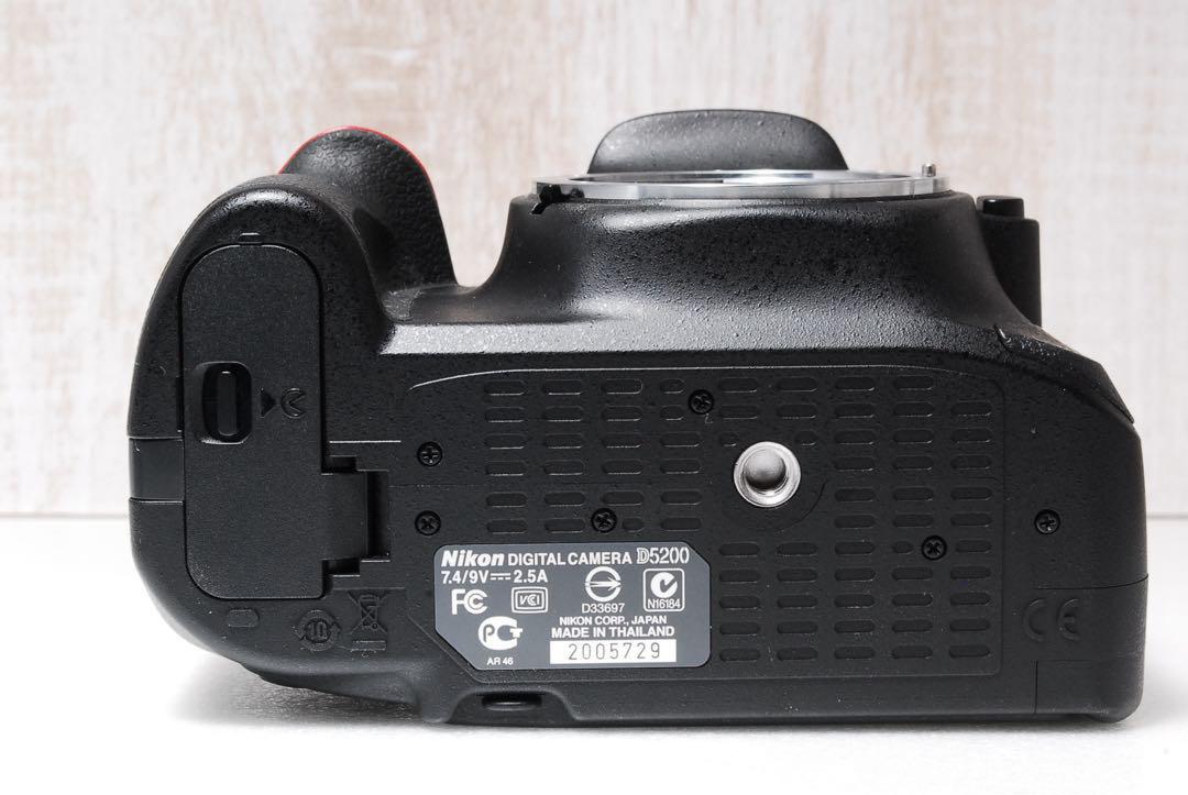 ✨入門一眼レフ✨Nikon D5200✨スマホ転送OK✨反転液晶✨高画質✨