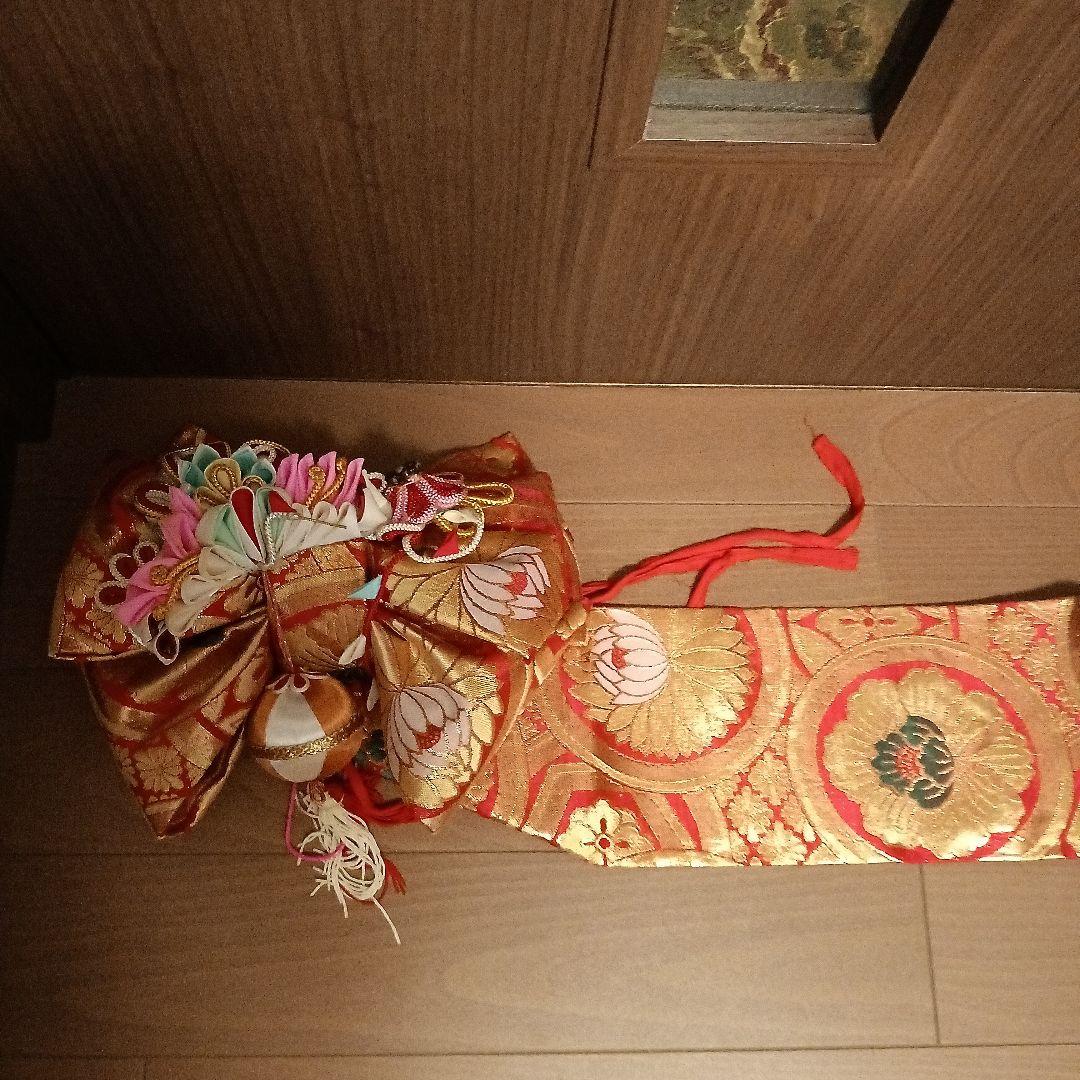 七五三3歳〜5歳着物アンティーク誂え♡7点セット♡昭和レトロ♡地紋有ります。 七五三3歳〜5歳着物アンティーク誂え♡7点セット♡昭和レトロ♡地紋有ります。