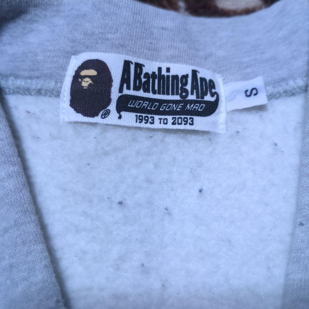 A BATHING APE スウェット カーディガン