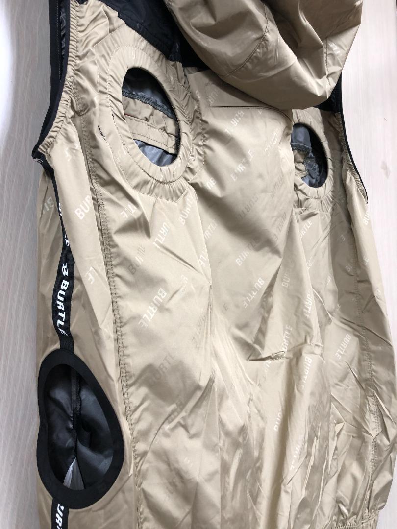 ⑩ 4つ穴空調服 バートル AC2024 カーキ XXL