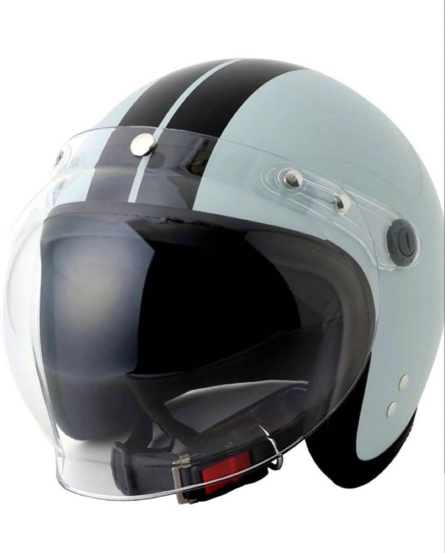 FS JAPAN MAX-308 ジェットヘルメット プコアブルー フリーサイズ
