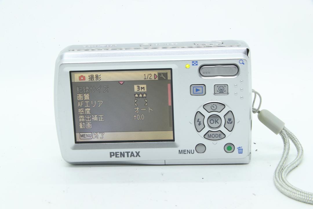 N2450】 PENTAX Optio E60 ペンタックス オプティオ