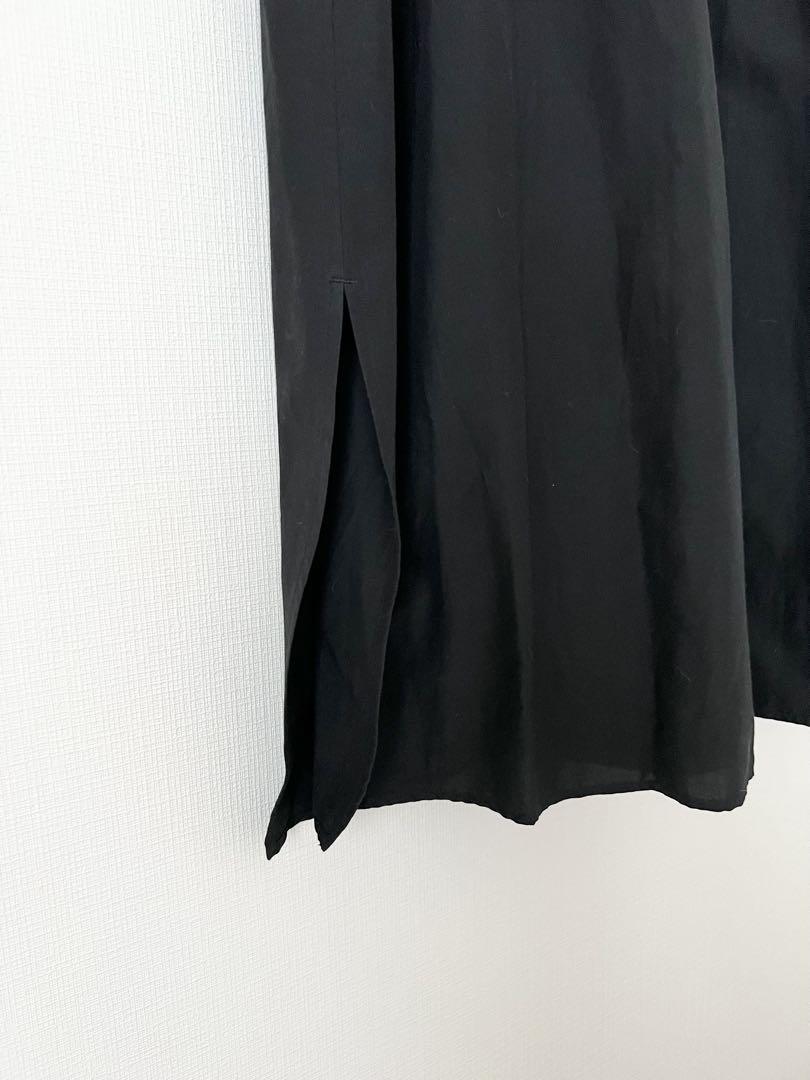 YLEVE イレーヴ COTTON RAYON BROAD LONG SHIRT