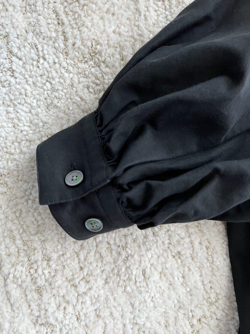 YLEVE イレーヴ COTTON RAYON BROAD LONG SHIRT