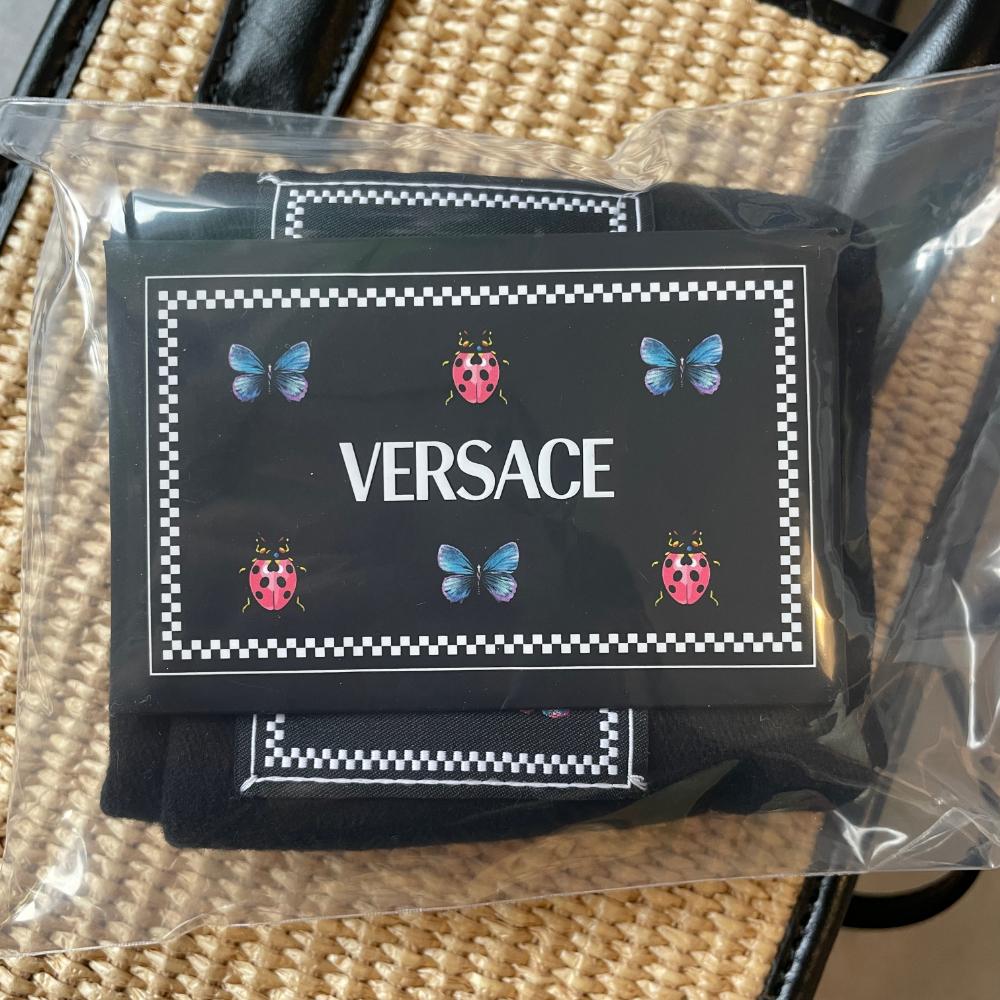 ブランドバッグ通販サイト 未使用 希少 VERSACE ミニ トートバッグ ショルダーバッグ バッグ