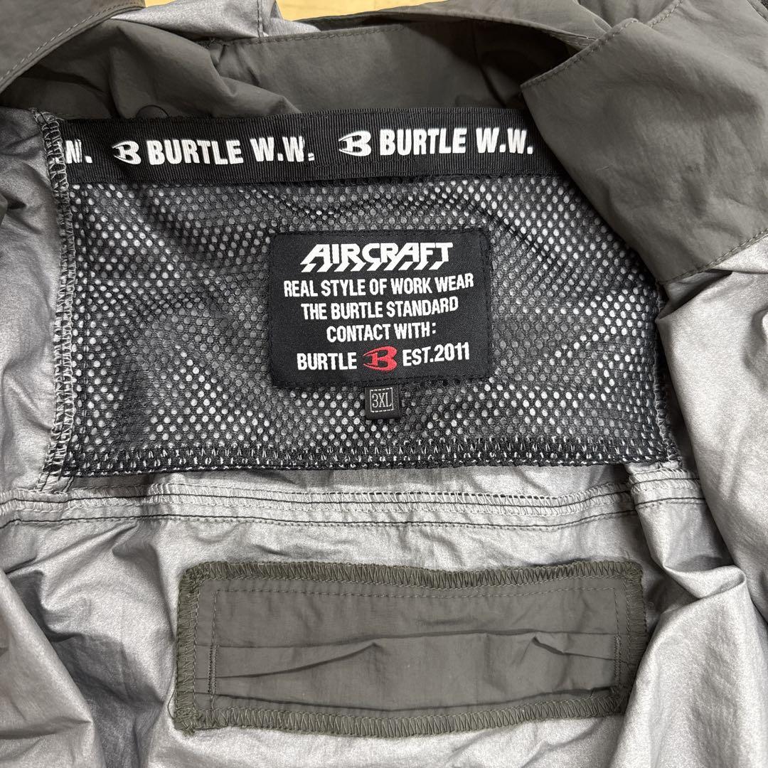 BURTLE 空調服13v バッテリー　ファン　ベスト　フル　　セット