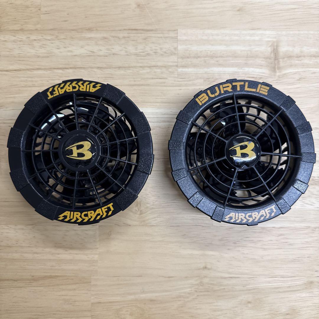 BURTLE 空調服13v バッテリー　ファン　ベスト　フル　　セット