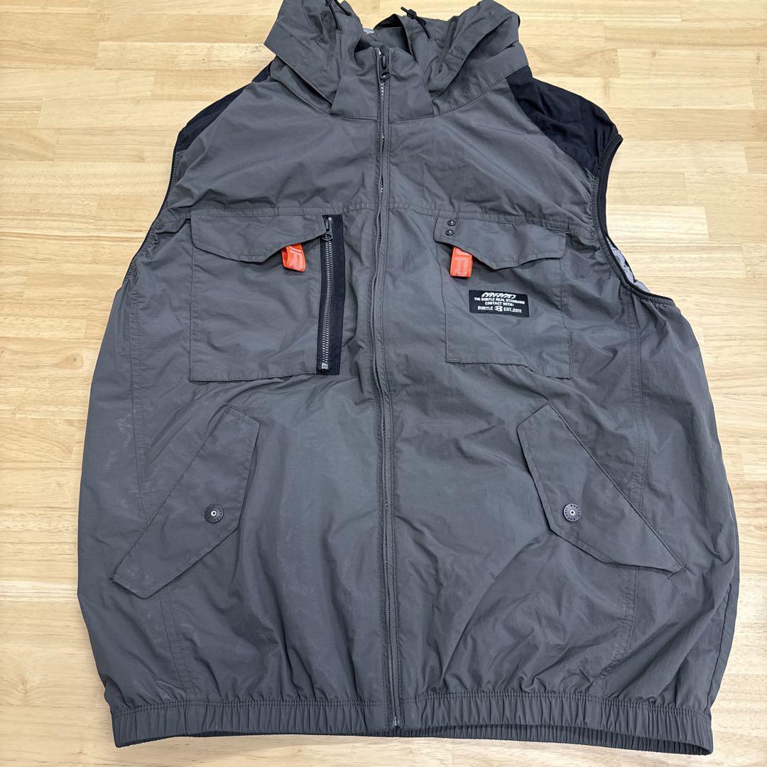 BURTLE 空調服13v バッテリー　ファン　ベスト　フル　　セット