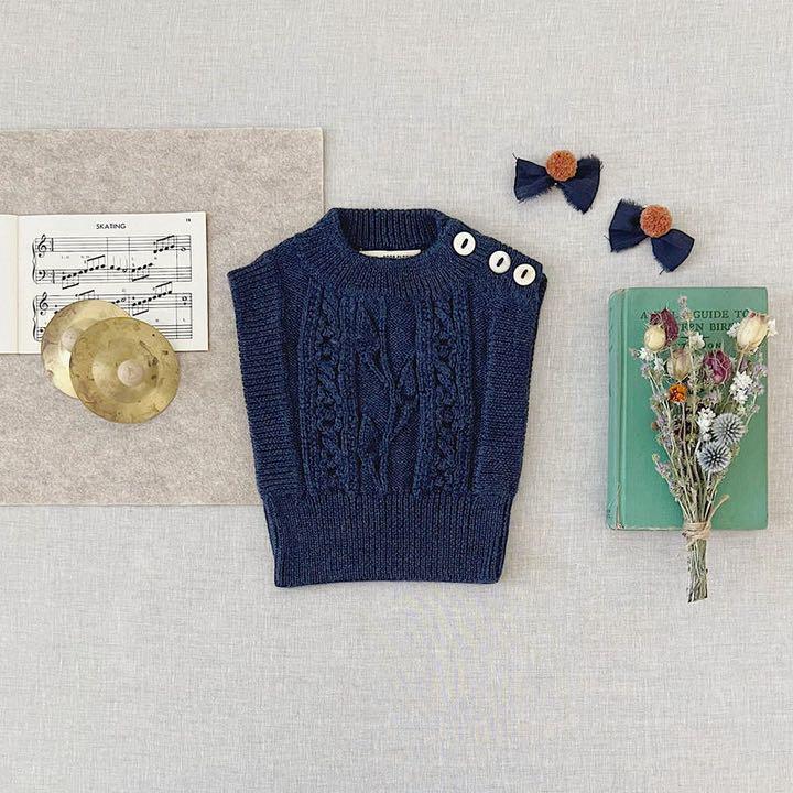 SOOR PLOOM Everdine Vest Chambray