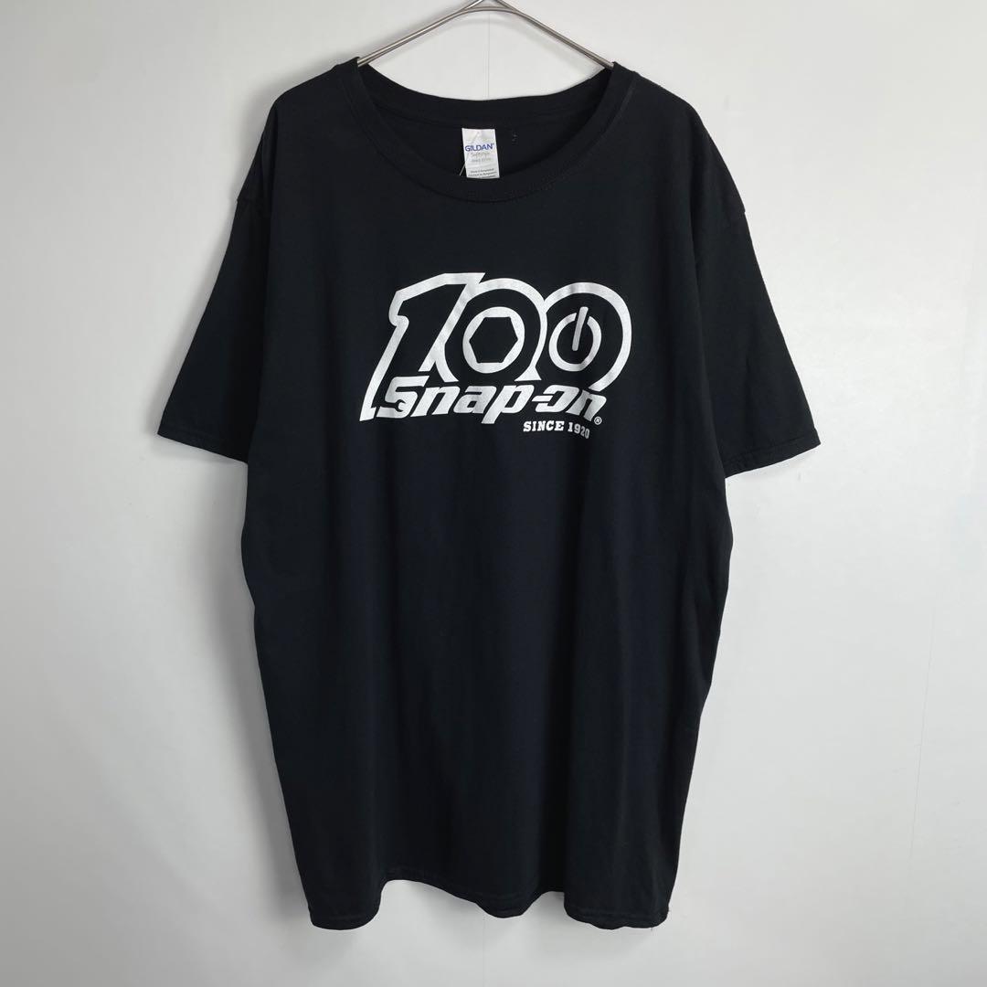 新品】snap-on 100周年記念 Tシャツ ブラック 希少 No.3895