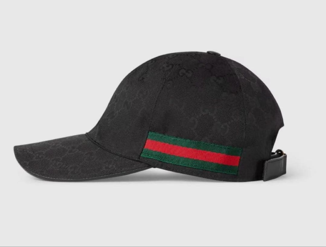 ウェブストライプ付き GGキャンバス ベースボールキャップ GUCCI ウェブストライプ付き GGキャンバス ベースボールキャップ GUCCI