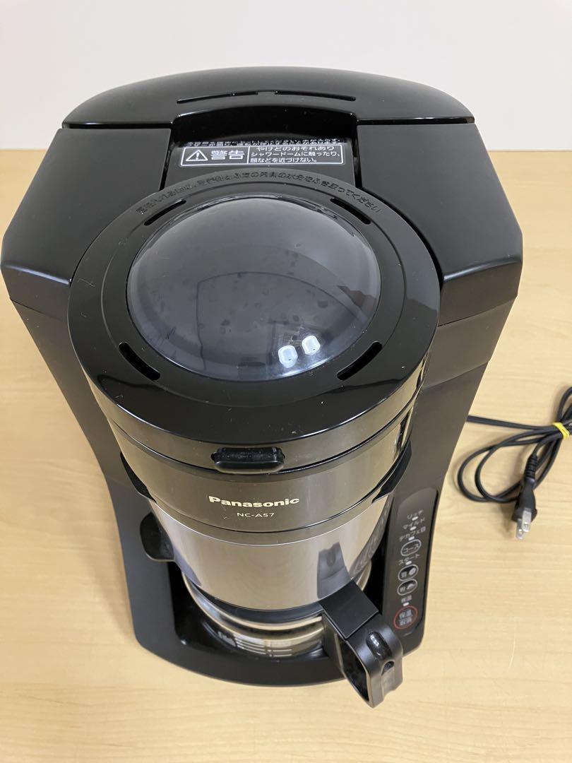 Panasonic NC-A57-K 沸騰浄水コーヒーメーカー 2018年製