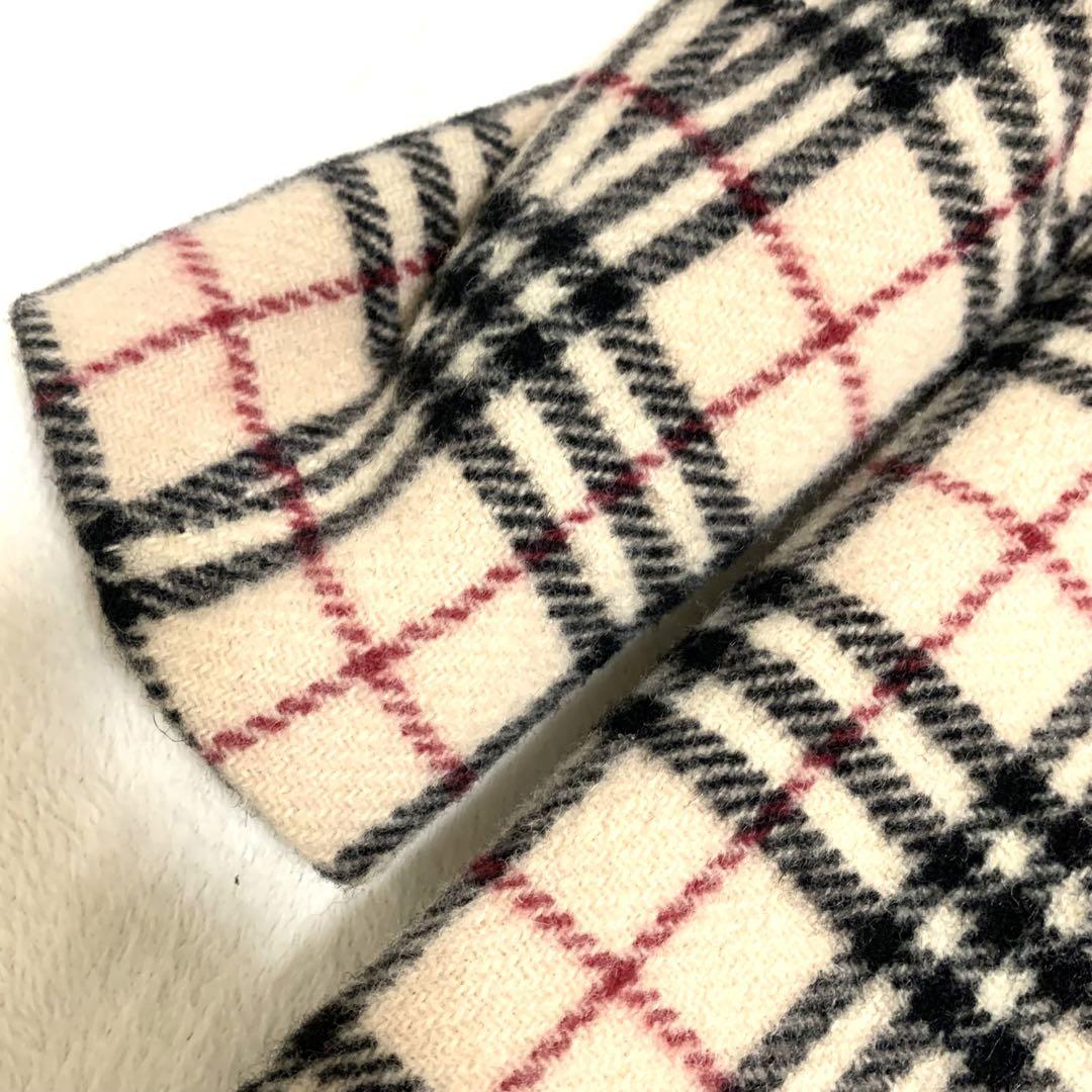 BURBERRY LONDON♡バーバリー♦ノバチェック♡ウールロングコート