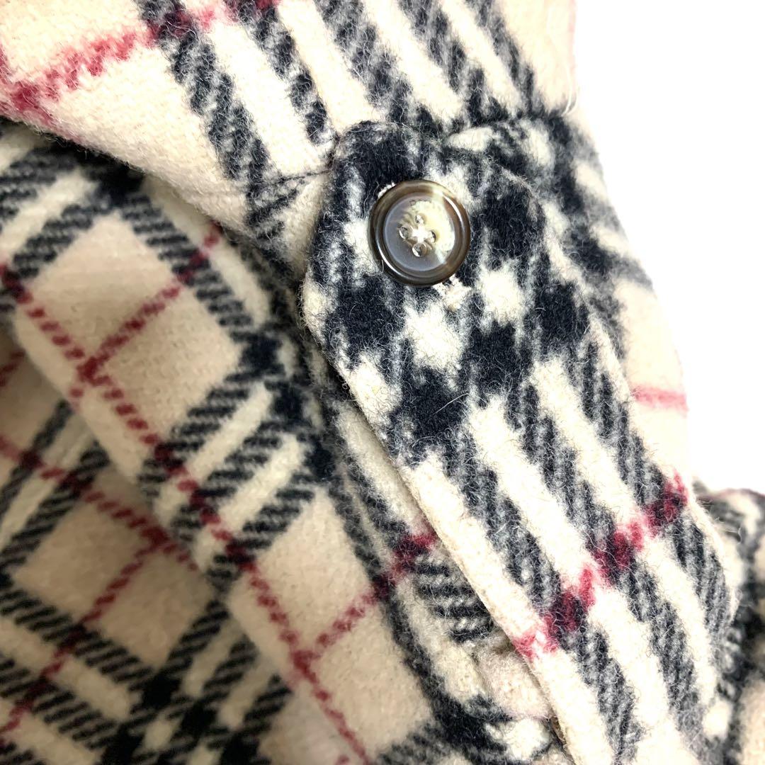 BURBERRY LONDON♡バーバリー♦ノバチェック♡ウールロングコート