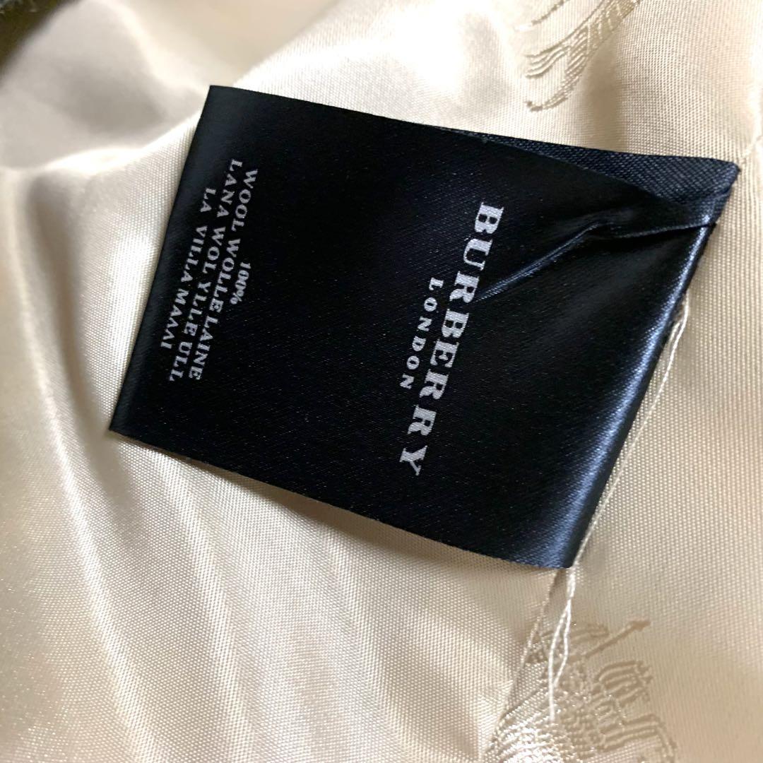 BURBERRY LONDON♡バーバリー♦ノバチェック♡ウールロングコート