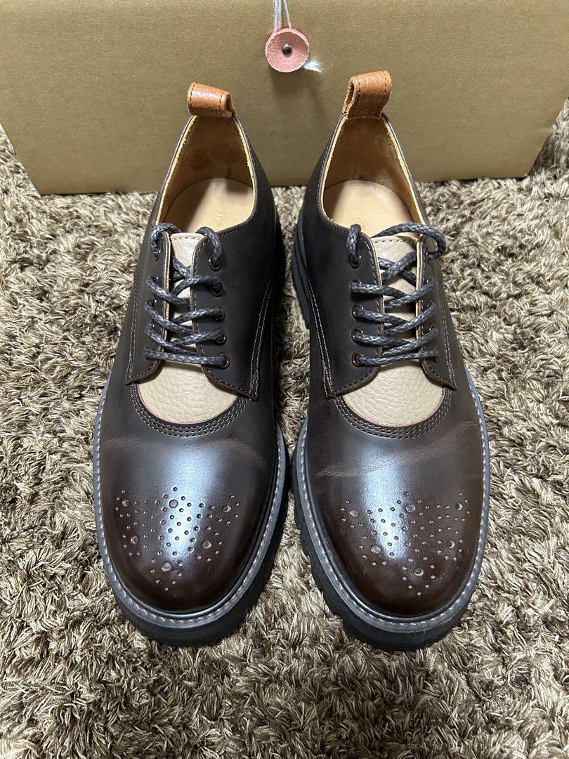 靴 henderscheme commando blucher