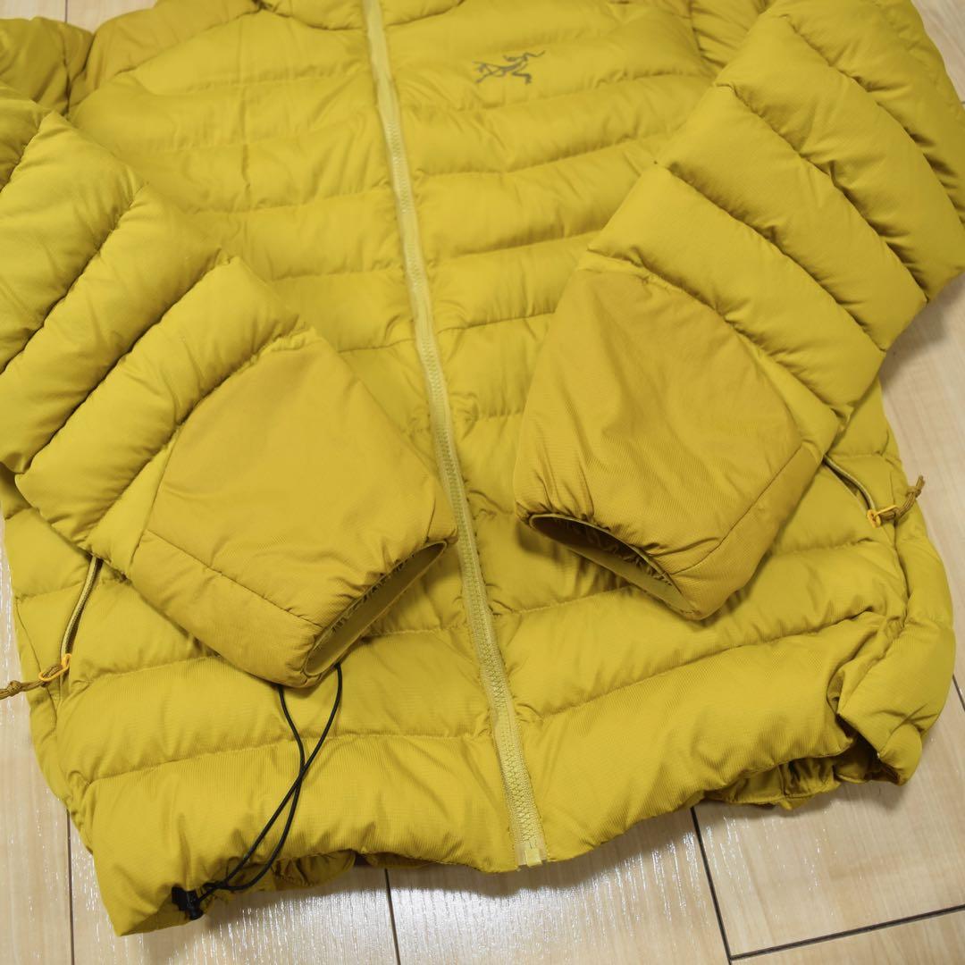 【美品】ARC’TERYX thorium ar hoody maize ダウン