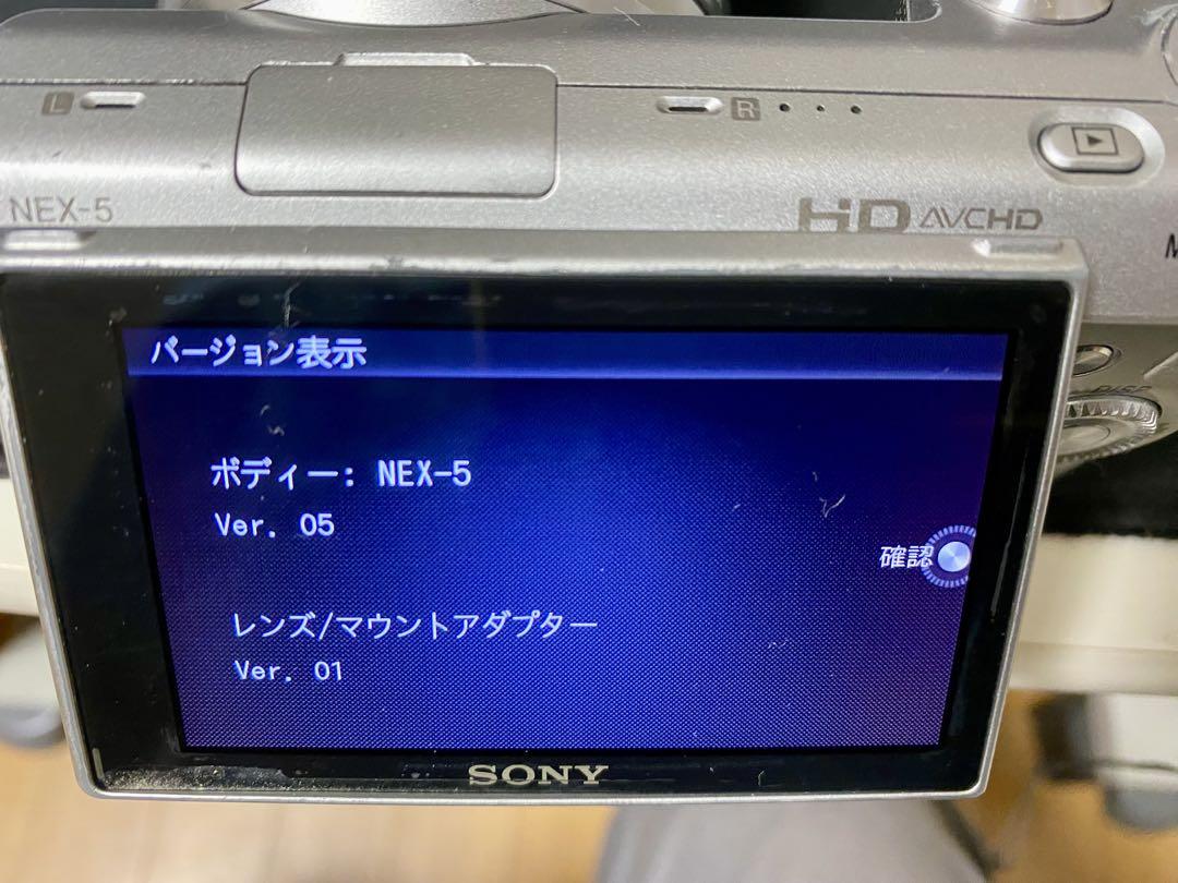 SONY NEX-5 ミラーレスカメラ 本体