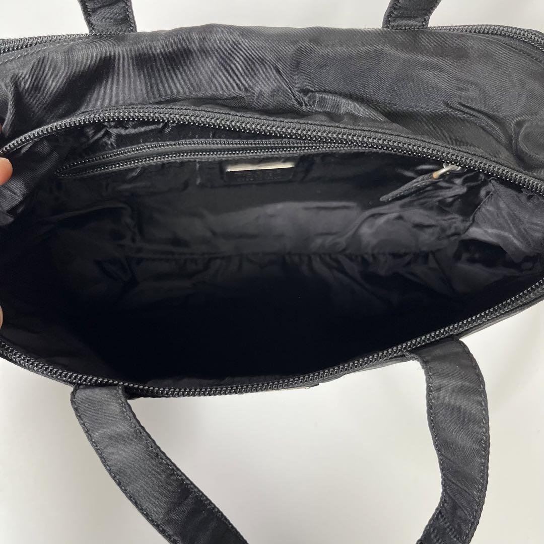 PRADA プラダ ミニハンドバッグ 三角ロゴ テスートナイロン ブラック