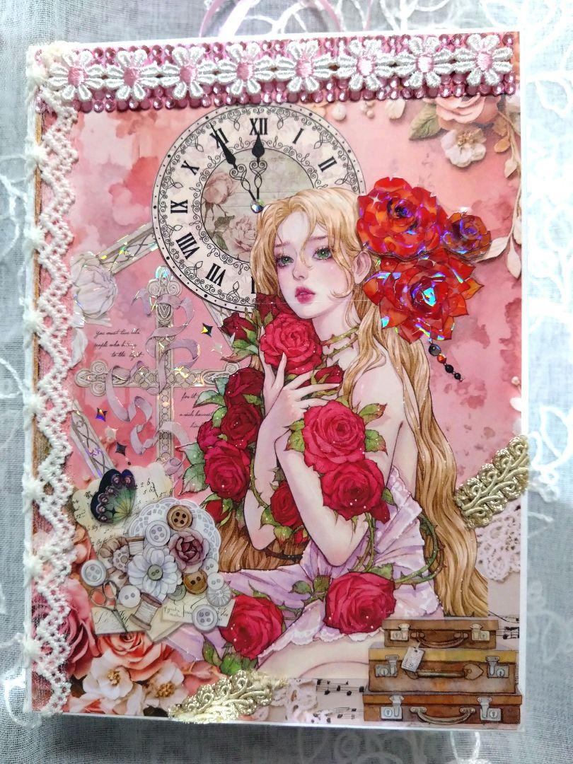 おすそ分けファイル♡ スタンペリア・HOUSE OF ROSES♡ A5サイズ♡ マチ付き両開き蛇腹ファイル スタンペリア おすそ分けファイルの
