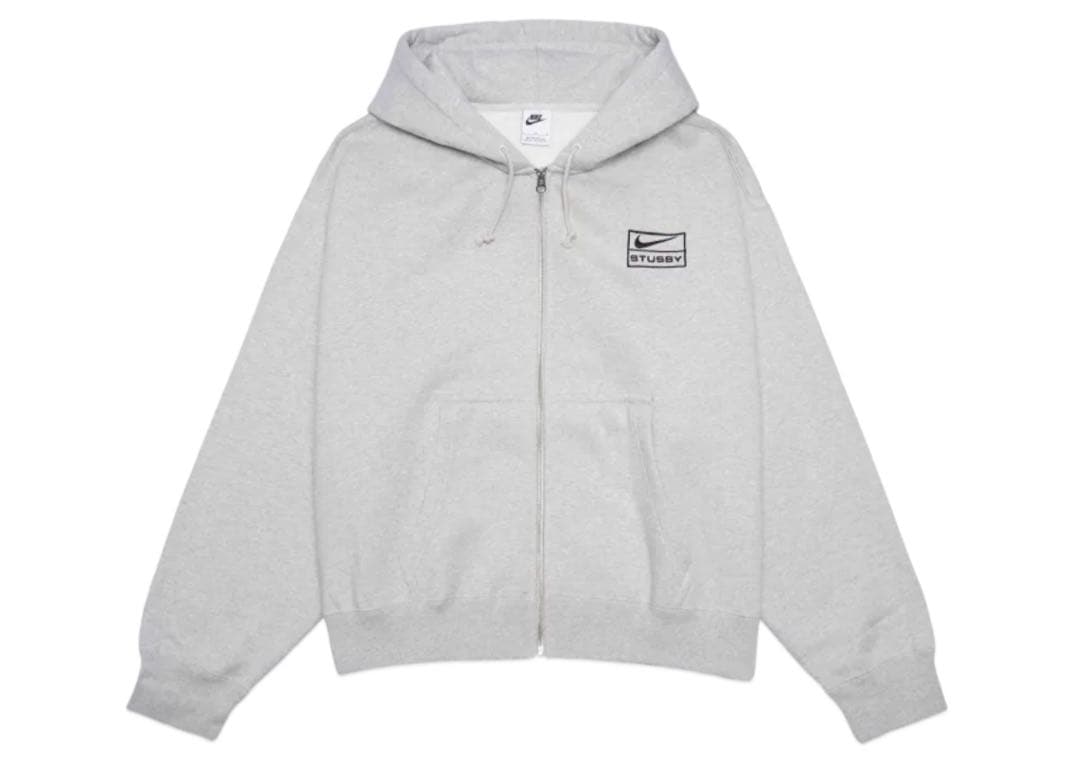 Nike x Stussy Full-Zip Fleece Hoodie LL NIKE