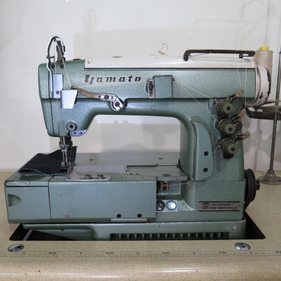 ヤマト ミシン Yamato DV-1400MB 2本針ループミシン日本製 中古