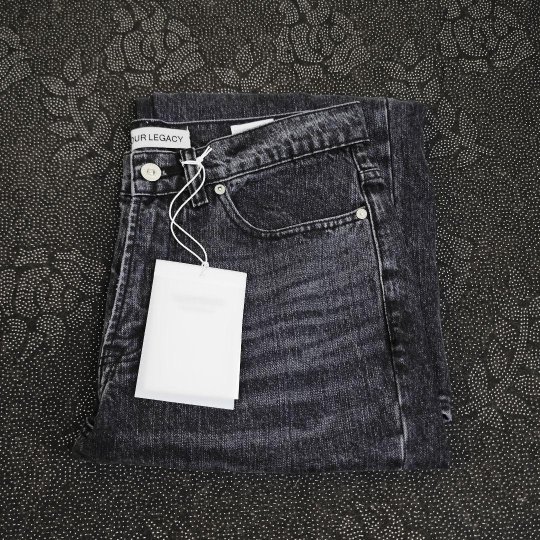 Our Legacy black denim third cut 48