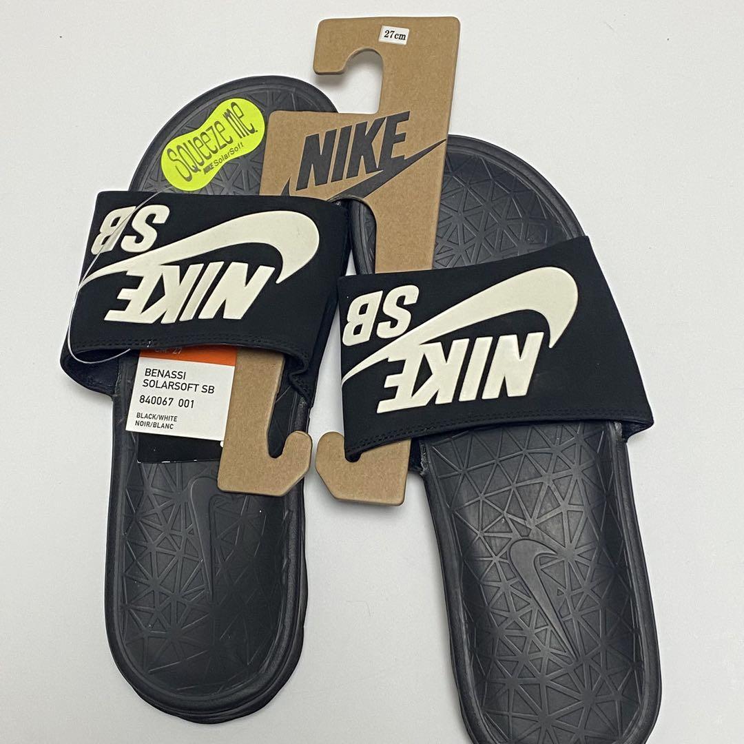 NIKE SB ナイキ べナッシ ソーラーソフト シャワーサンダル 27cm 6,525円