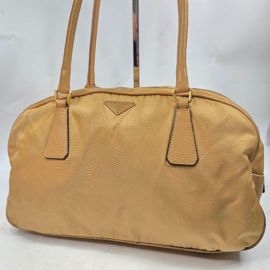 PRADA 鍵完備 ハンドバッグ 肩掛け ショルダー ナイロン レザー DECORATOM_COM_BR