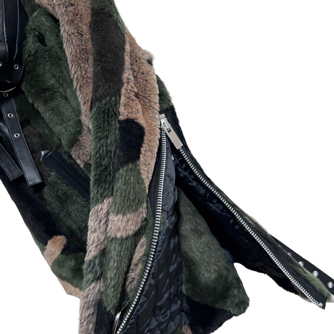 kawsコラボファージャケットコート sacai