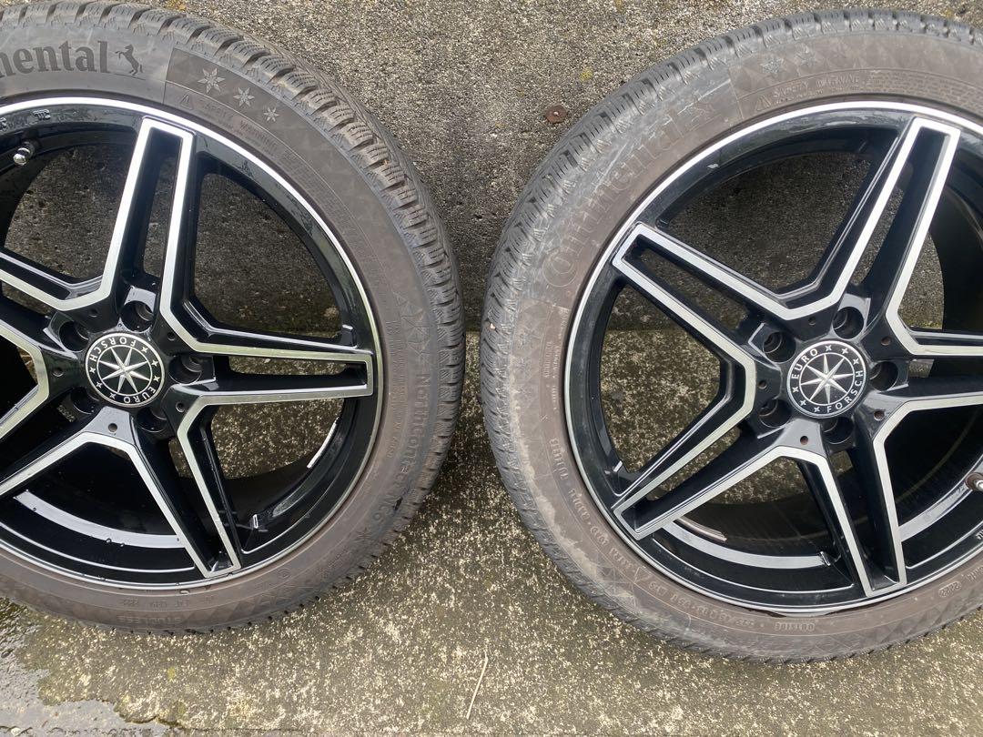 EURO FORSCH 225/45R18 美品　4本セット