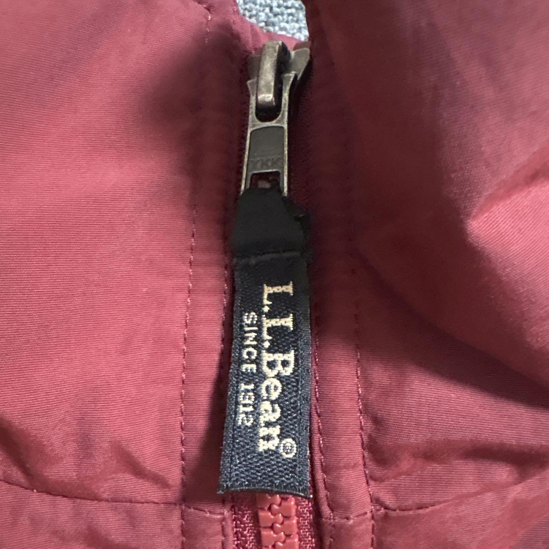 LL.Bean バーガンディ フルジップジャケット
